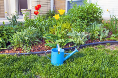 Public liability insurance concept for professional landscaping work