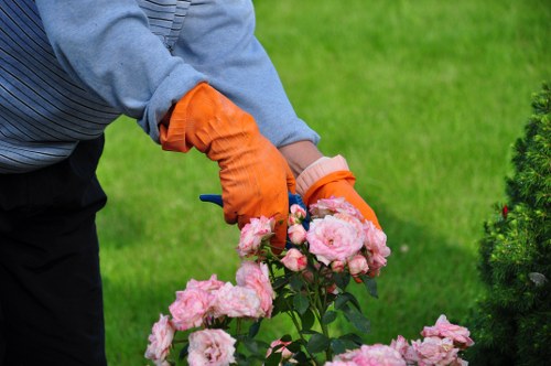 Professional groundwork and edging for artificial grass installation in Wanstead